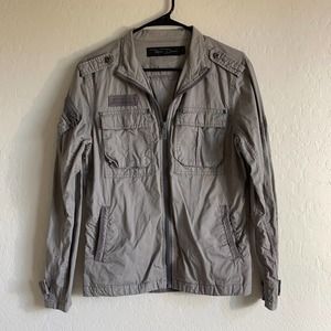 Repair Denim woman’s small gray jacket - new condition